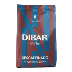 DIBAR 100% arabica KOFFEINFRIA kaffebönor 1 kg från www.kaffebönor.se